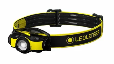 Ledlenser iH5R, Črna/Rumena, Naglavna industrijska svetilka