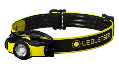 Ledlenser iH5, Črna/Rumena, Naglavna industrijska svetilka