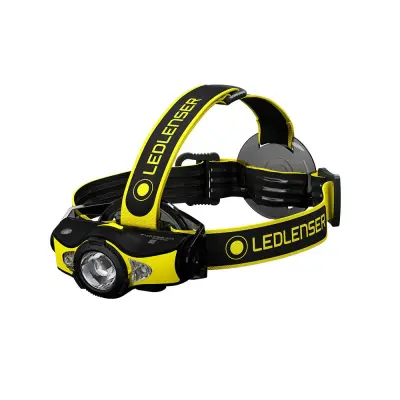 Ledlenser iH11R, Črna/Rumena, Naglavna industrijska svetilka