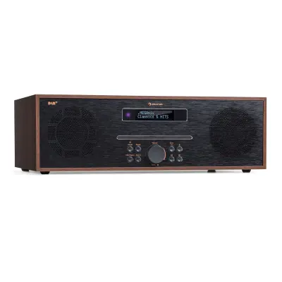 Auna Silver Star CD-DAB CD predvajalnik, Les