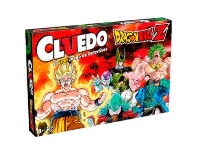 Zmagovalne poteze - Cluedo Dragon Ball Z - skrivnostne družabne igre celotna družina, španska različica