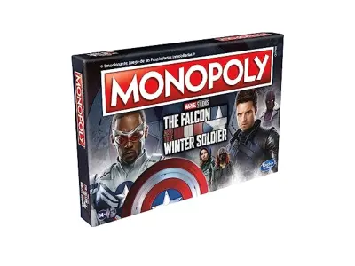 Hasbro - Monopoly Marvel The Falcon in The Winter Soldier Gaming