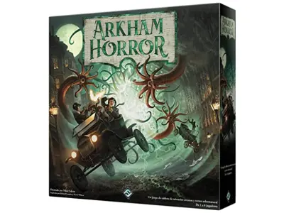 Fantasy Flight Games - Fantasy Flight - Arkham Horror 3. izdaja - španščina (AHB01ES), stari 14 in več.