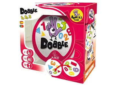 Dobble - oblike in številke (Asmodee Dobcf01es) (španska različica)