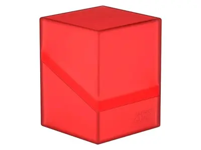 Ultimate Guard UGD010693 BOULDER DECK CASE 100+ -RUBY