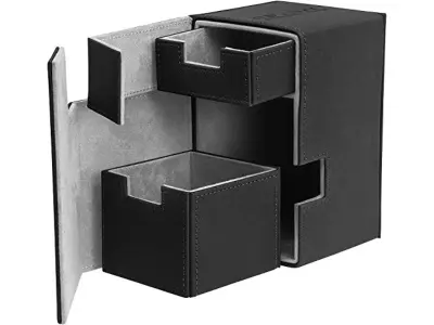 Ultimate Guard UGD010372 Flip´n´tray Deck Case 100+ standardna velikost Xenoskin Box, črna