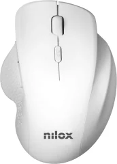Raton Nilox Wireless 3200 DPI 2,4G Blanco