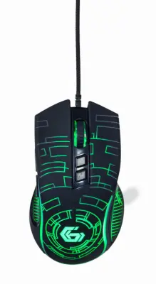 Raton Gembird USB LED Gaming Wired Negro