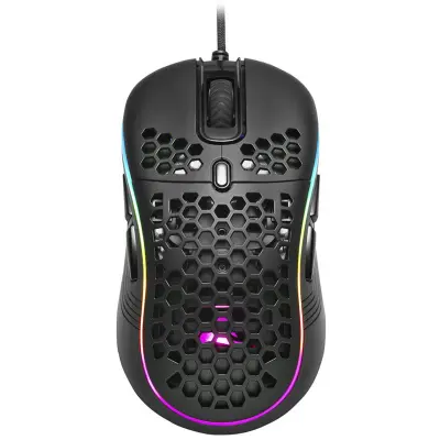SHARKOON LIGHT² S USB optična gaming črna miška