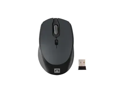 Raton Natec Osprey Inalambrico 1600 DPI Bluetooth + 2,4 GHz Negro-gris