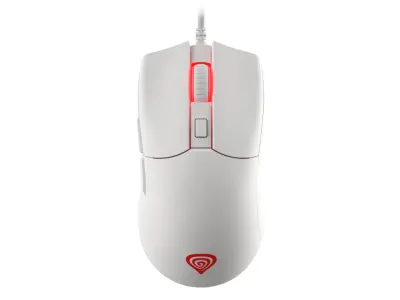 Raton Gaming Genesis Krypton 750 RGB 8000DPI Ultraligero Blanco