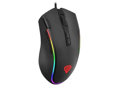 Raton Gaming Genesis Krypton 700 G2 RGB 8000dpi Negro
