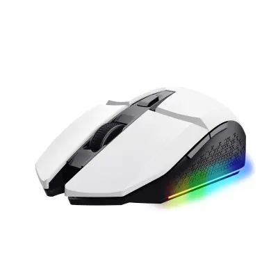 TRUST GXT 110W FELOX bela gaming brezžična miška