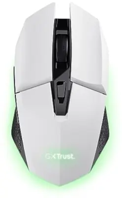 TRUST GXT 110W FELOX bela gaming brezžična miška
