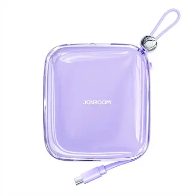Powerbank Joyroom JR-L004 Jelly 10000 mAh, USB C (vijolična)
