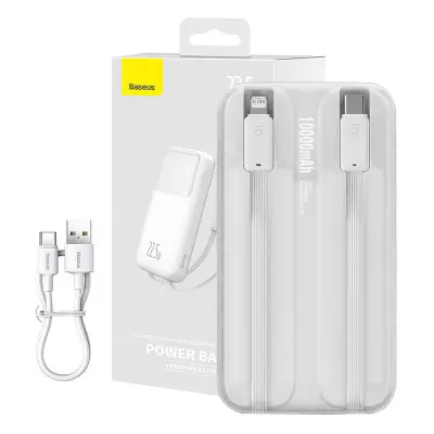 Powerbank Baseus Comet 10000mAh 22,5W (bela)