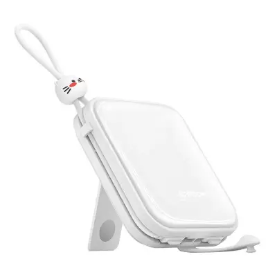 Joyroom Powerbank JR-L008 Cutie 10000 mAh, 22,5 W (bela)