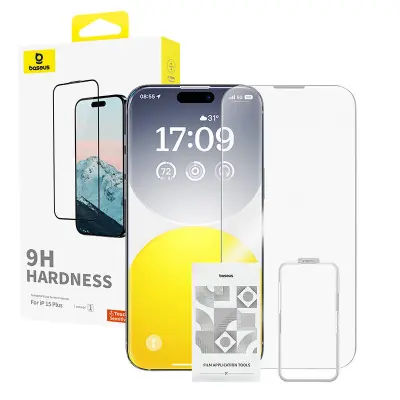 0,3 mm Baseus Diamond kaljeno steklo za iPhone 15Plus