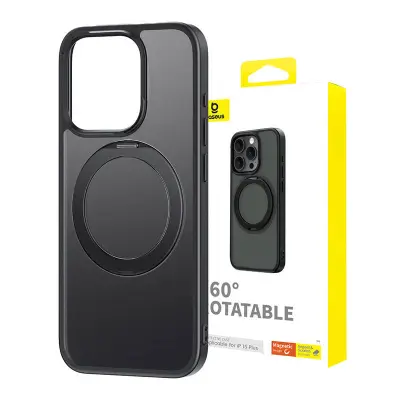 Magnetno ohišje za iPhone 15 Plus Baseus CyberLoop Series (črno)