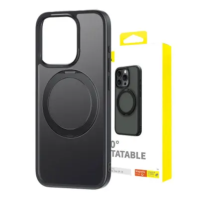 Magnetno ohišje za iPhone 15 Baseus CyberLoop Series (črno)