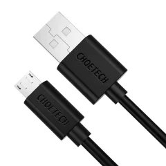 Kabel USB na Micro USB Choetech AB003 1,2 m (črn)
