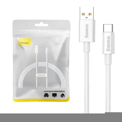 Baseus Superior 100W kabel USB na USB-C 1,5 m (bel)
