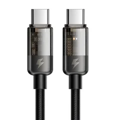 Kabel USB-C na USB-C Mcdodo CA-2840, PD 100W, 1,8 m (črn)