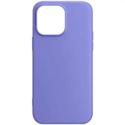 Ovitek za iPhone 15 Pro Max, Semi-rigid Matte Soft Touch, serija Fast Premium - vijolicen