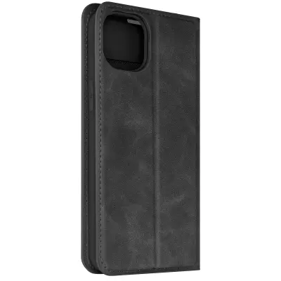 iPhone 15 Plus Wallet Case Stand Function, kolekcija Wallet Stand Black