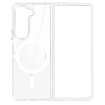 Ovitek MagSafe Samsung Z Fold 5, trd - kolekcija Crystal Mag Transparent