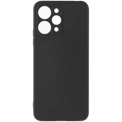 Ovitek Soft Touch Xiaomi Redmi 12, crna serija Fast Cover