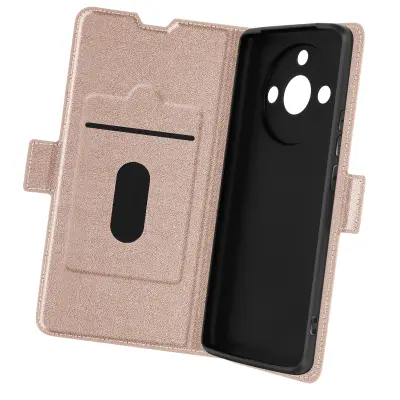 Realme 11 Pro 5G in 11 Pro Plus 5G Case Card Holder, Slim Wallet Series Rose Gold