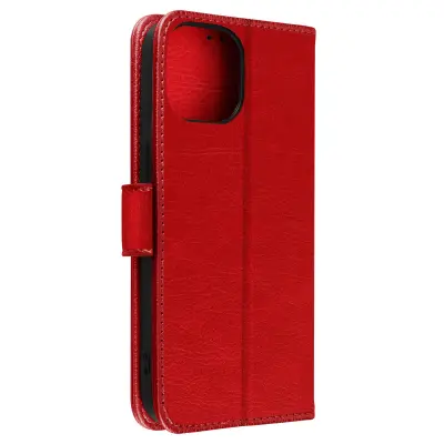 Video denarnica Chesterfield Series iPhone 15 - rdeca