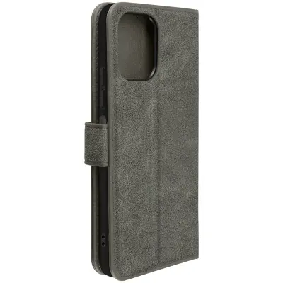 Xiaomi Redmi 12 Wallet Case Video Support, serija Chesterfield - siva