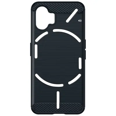 Mehka torbica Nothing Phone 2, Carbon Effect Midnight Blue - Classic Carb