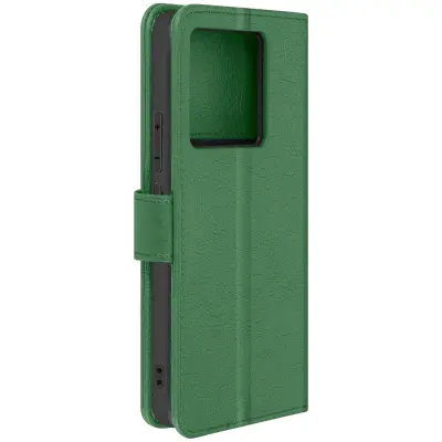 Etui denarnica s stojalom za video - Chesterfield Green str. Xiaomi 13T in 13T Pro