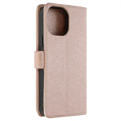 Chesterfield Series iPhone 15 Pro Max Wallet video etui - roza