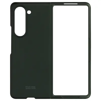 Trden ovitek za Samsung Galaxy Z Fold 5, mat zakljucek - temno zelen