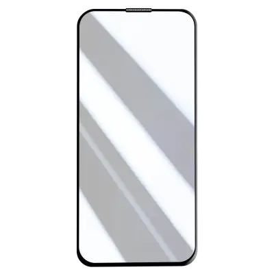 iPhone 15 Pro Max Kaljeno steklo, Full Glue 5D Full Adhesion, Black Beveled
