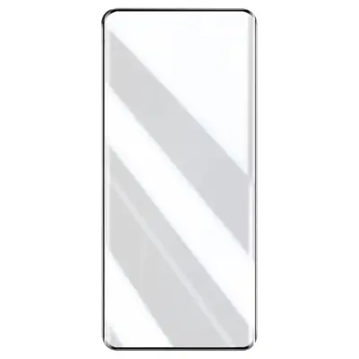 Oppo Reno 10 in 10 Pro 9H kaljeno steklo proti praskam - ukrivljeno crno