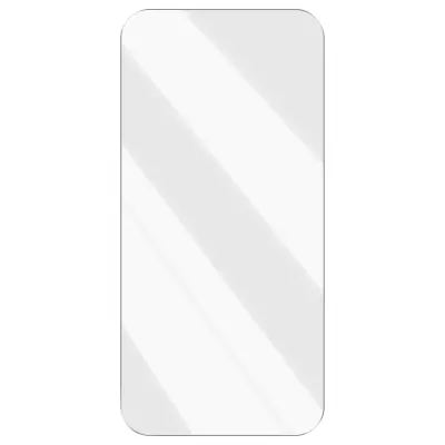 Kaljeno steklo za iPhone 15 in 15 Pro, trdota 9H, proti praskam - prozorno