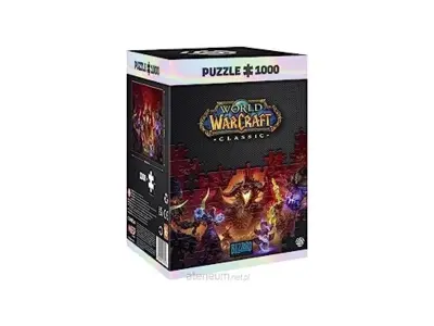 World of Warcraft Classic: Onyxia | 1000 komad sestavljanke | Vključuje plakat in torbo | 68 x 48 | Za odrasle in otroke, stare 14 let in več | Kot na