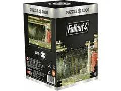 Fallout 4 garaža | 1000 komad sestavljanke | Vključuje plakat in torbo | 68 x 48 | Za odrasle in otroke, stare 14 let in več | Kot nalašč za božično i