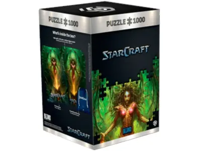 Starcraft II: Kerrigan | 1000 komad sestavljanke | Vključuje plakat in torbo | 68 x 48 | Za odrasle in otroke, stare 14 let in več | Kot nalašč za bož