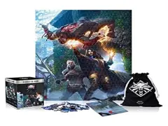The Witcher 3: Wild Hunt Yennefer | 1000 komad sestavljanke | Vključuje plakat in torbo | 68 x 48 | Za odrasle in otroke, stare 14 let in več | Kot na