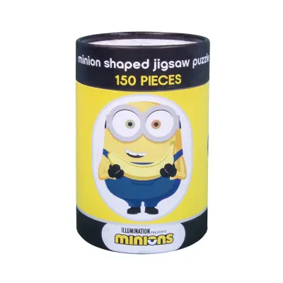 150-delna sestavljanka Minions Fizz Creations v tubi. Oblikovana sestavljanka Bob Minion. Uradno licencirano blago Minions