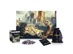 Dober plen Cyberpunk 2077 Hand - 1000 kosov sestavljanke za odrasle in otroke, stare 14 let - 68x48cm igralna sestavljanka s plakatom in torbo - Cyber
