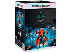 Assassin's Creed Valhalla: Dawn of Ragnarok | 1000 komad sestavljanke | Vključuje plakat in torbo | 68 x 48 | Za odrasle in otroke, stare 14 let | Kot