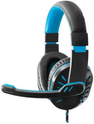 Slušalke GAMING ESPERANZA CROW z mikrofonom, črno-modre