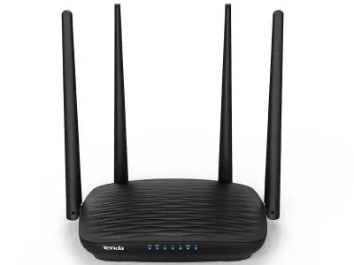 Router TENDA AC5, dual band,  4x5dBi, 4x LAN, 1200Mb/s, 2,4 GHz / 5 GHz